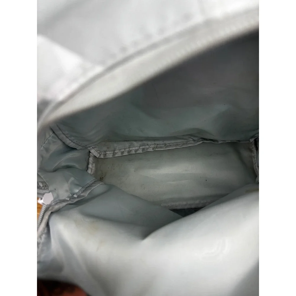 Sprayground 3AM Leblanc Mini Backpack Grey White Checker Shark Mouth Streetwear